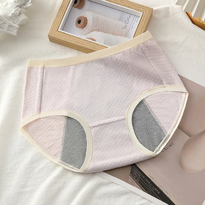 Women's Leakproof Menstrual Underwear – Breathable Seamless Period Panties for Comfort & Protection