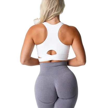 Seamless Sculpt Seamless Bra Top Spandex Woman Fitness Elastic Breathable Breast Enhancement Leisure Sports Underwear