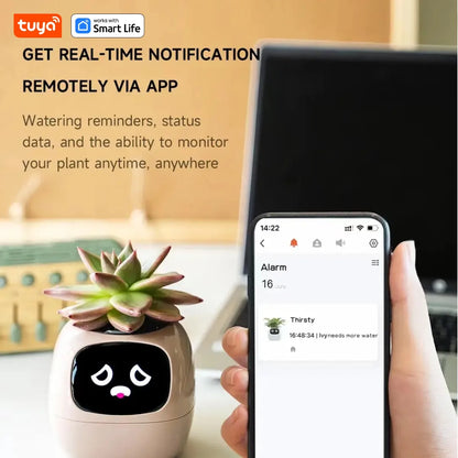 Tuya Ivy Smart Planter with AI, Sensors & 49 Expressions