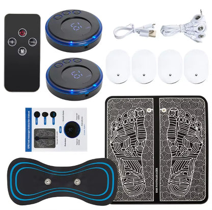EMS Electric Foot Massager Pad with USB Charging