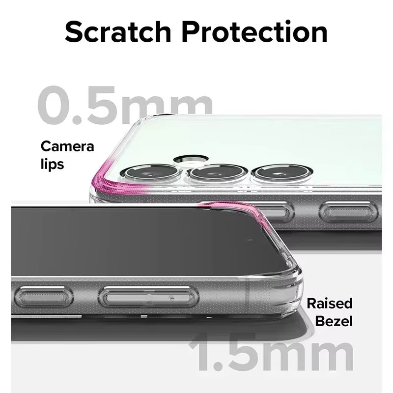 Ultra Thin Clear TPU Case for Samsung Galaxy S24 & S23