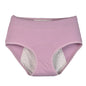 Women's Cotton Menstrual Underwear – Leakproof Medium-Waist Period Panties, Plus Sizes XL-6XL