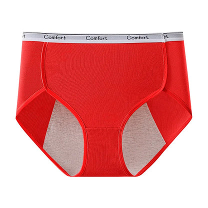 Women's Leakproof Menstrual Underwear – High-Waist Cotton Period Panties for Comfort & Protection